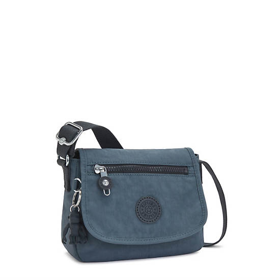 Kipling Sabian Crossbody Mini Táska Sötétkék Szürke | HU 1341OK